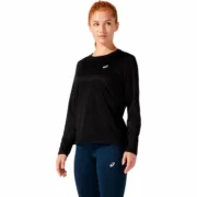 Camisa de Manga Comprida Mulher Asics Core LS Preto Moda | Acessórios - nacloset
