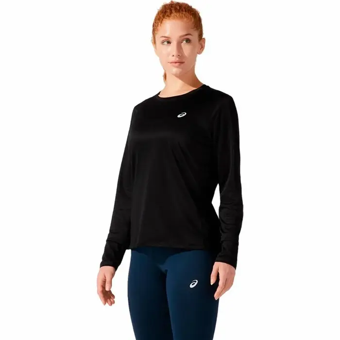 Camisa de Manga Comprida Mulher Asics Core LS Preto Moda | Acessórios - nacloset 2