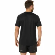 Camisola de Manga Curta Homem Asics Fujitrail Logo Ss Top Preto Desporto | Lazer - nacloset 2