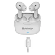 Auriculares in Ear Bluetooth Defender TWINS 903 Branco Multicolor Auriculares Sem Fios - nacloset 2