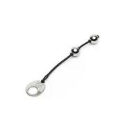 Bolas de Orgasmo Fifty Shades of Grey Goddess Mini Preto Prateado Bolas chinesas - nacloset 2