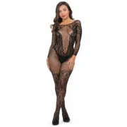 Body de corpo inteiro Fifty Shades of Grey Preto Babydolls e bodies - nacloset 2