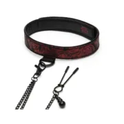 Coleira com Pinças para Mamilos Fifty Shades of Grey Sweet Anticipation Bondage - nacloset 2