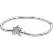 Bracelete feminino Pandora 599639C01-18 Prateado Acessórios de Moda - nacloset