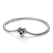 Bracelete feminino Pandora 592645C01-18 Prateado Acessórios de Moda - nacloset