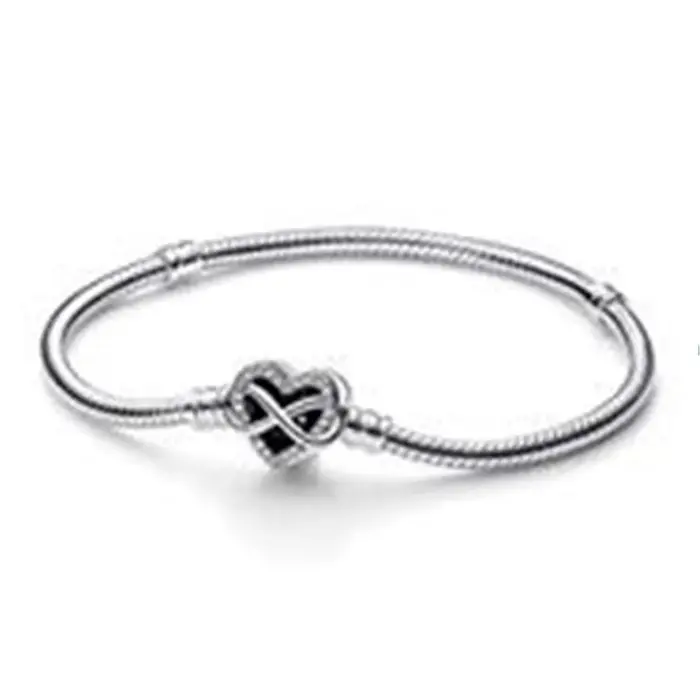 Bracelete feminino Pandora 592645C01-18 Prateado Acessórios de Moda - nacloset 2