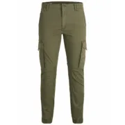 Calças Jack & Jones JPSTPAUL FLAKE CARGO 12141844 Verde Calças - nacloset