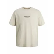 Camisola de Manga Curta Homem Jack & Jones JORVESTERBRO TEE SS 12240121 Bege Moda | Acessórios - nacloset 2