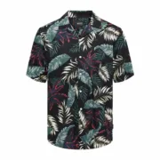 Camisa Only & Sons Cuba Casual Manga curta Camisas - nacloset
