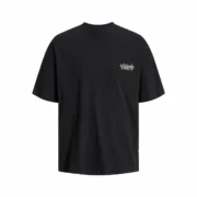 Camisola de Manga Curta Homem Jack & Jones bari Back Preto Homem Moda | Acessórios - nacloset