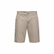 Calças Only & Sons Onskal Chino 0287 String Branco Natural Calças - nacloset