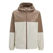 Casaco de Desporto Jack & Jones JORVESTERBRO HOOD JACKET 12272898 Castanho Blusões - nacloset