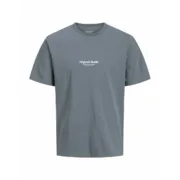 Camisola de Manga Curta Homem Jack & Jones JORVESTERBRO TEE SS 12240121 Cinzento Moda | Acessórios - nacloset