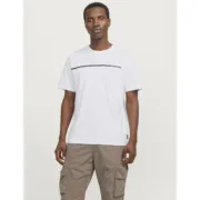 Camisola de Manga Curta Homem Jack & Jones JCOFUSION FULL BRANDING 12273120 Branco Moda | Acessórios - nacloset 2