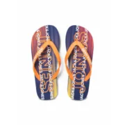 Chinelos para Homem Jack & Jones JFWLOGO 2.0 FLIP FLOP Laranja Chinelos e meias de natação - nacloset