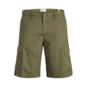 Shorts Masculinos Jack & Jones JPSTCOLE MATEO CARGO SHORT MID 12274389 Verde Calções e bermudas - nacloset