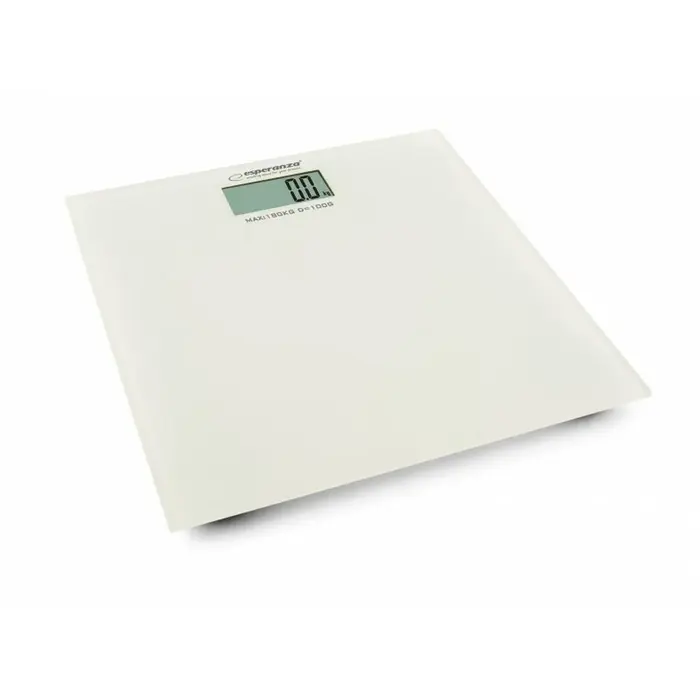 Balança digital para casa de banho Esperanza EBS002W Branco Vidro Balanças - nacloset