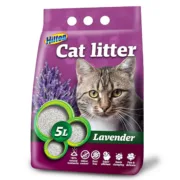 Areia para Gatos Hilton Lavanda 5 L Animais de Estimação - nacloset