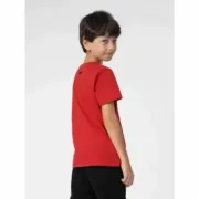 Camisola de Manga Curta Criança 4F M294  Vermelho Moda | Acessórios - nacloset 2