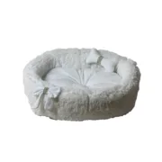 Cama para cães GO GIFT XL Branco 60 x 18 x 60 cm Animais de Estimação - nacloset