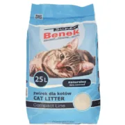 Areia para Gatos Super Benek Compact Natural Bege 25 L Animais de Estimação - nacloset