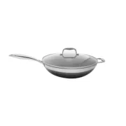 Frigideira Kohersen 71111 Preto Prateado Aço inoxidável Alumínio Ø 32 cm Cozinha | Gourmet - nacloset