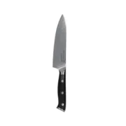Faca de Cozinha Kohersen Elegance Madeira Lâminas de aço inoxidável em estilo Damasco Cozinha | Gourmet - nacloset 2