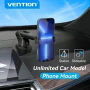 Suporte para telemóveis Vention KCOB0 Preto (1 Unidade) Eletrónica | GPS e Automóvel - nacloset 2