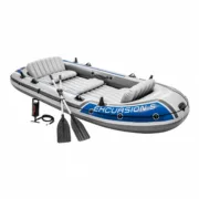 Barco Insuflável Intex Excursion 5 Azul Branco 366 x 43 x 168 cm Desporto | Lazer - nacloset