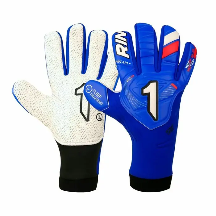Luvas de Guarda-Redes Rinat Nkam Training Infantil Azul Desporto | Lazer - nacloset 2