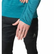 Camisola de Manga Comprida Unissexo Odlo Essential Thermal Azul Desporto | Lazer - nacloset 2