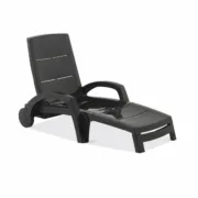 Ligstoel Shaf Ocean Antracite 100 x 74 x 42 cm Casa | Jardim - nacloset