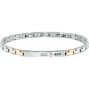 Bracelete masculino Maserati JEWELS W-DIAMOND Aço inoxidável Acessórios de Moda - nacloset