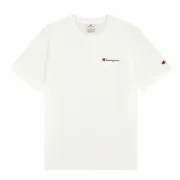 Camisola de Manga Curta Homem Champion Crewneck Branco Moda | Acessórios - nacloset