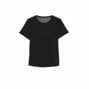 Camisola de Manga Curta Mulher Champion Champion Preto Moda | Acessórios - nacloset