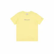 Camisola de Manga Curta Infantil Champion SS Caqui Moda | Acessórios - nacloset