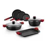 Frigideira antiaderente BRA A411226 Preto Aço inoxidável Cozinha | Gourmet - nacloset