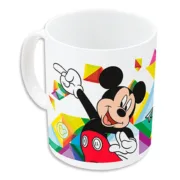 Caneca Mickey Mouse Happy smiles Azul Vermelho Cerâmica 350 ml Canecas e garrafas térmicas - nacloset 2