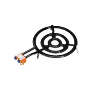 Fogão para Paellas El Cid 76050  BUT/PROP Ø 50 cm Preto Metal Aço inoxidável Casa | Jardim - nacloset