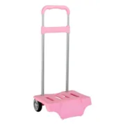 Trolley para Mochila Safta Rosa Claro 30 x 23 x 85 cm Jogos | Disfarces - nacloset