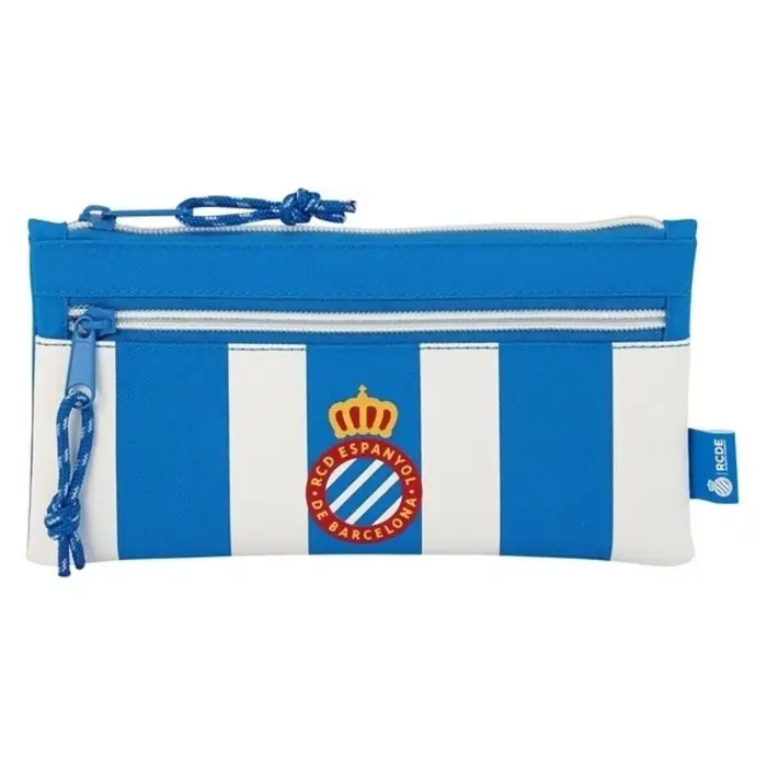 Estojo RCD Espanyol Azul Branco 22 x 11 cm Estojos - nacloset
