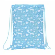 Saco Mochila com Cordas Peppa Pig Azul Claro 26 x 34 x 1 cm Jogos | Disfarces - nacloset 2