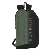 Mochila Infantil BlackFit8 Gradient Preto Verde militar 22 x 39 x 10 cm Mini Jogos | Disfarces - nacloset