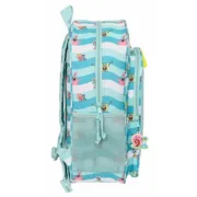 Mochila Escolar Spongebob Stay positive Azul Branco Jogos | Disfarces - nacloset 2