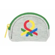 Porta-moedas Benetton Pop Cinzento 9,5 x 7 x 3 cm Acessórios de Moda - nacloset
