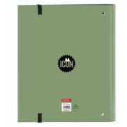Pasta com argolas Minnie Mouse Mint Shadow Verde militar 27 x 32 x 3,5 cm Jogos | Disfarces - nacloset 2