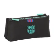 Nécessaire Escolar F.C. Barcelona Preto Desportivo 22 x 10 x 8 cm Desporto | Lazer - nacloset