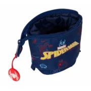 Estojo Spider-Man Neon Azul Marinho 8 x 19 x 6 cm Estojos - nacloset 2