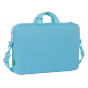 Mala para Portátil Benetton Spring Celeste 40 x 27 x 4 cm Informática | Computadores - nacloset 2
