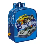 Mochila Infantil Hot Wheels Sonny Azul Marinho 22 x 27 x 10 cm Jogos | Disfarces - nacloset